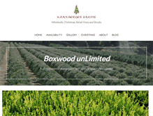 Tablet Screenshot of kraxberger-farms.com